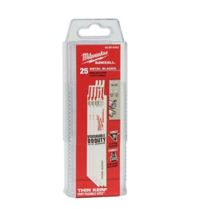Sawzall Dpp 14 Largo 6" 25Pk MILWAUKEE 48-00-8182