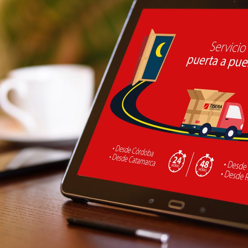 diseño web logística