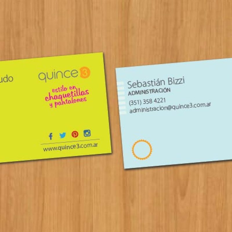 diseño de tarjetas personales