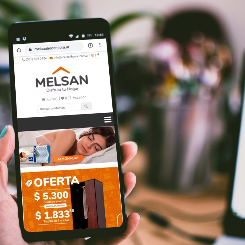 diseño de tienda online para productos