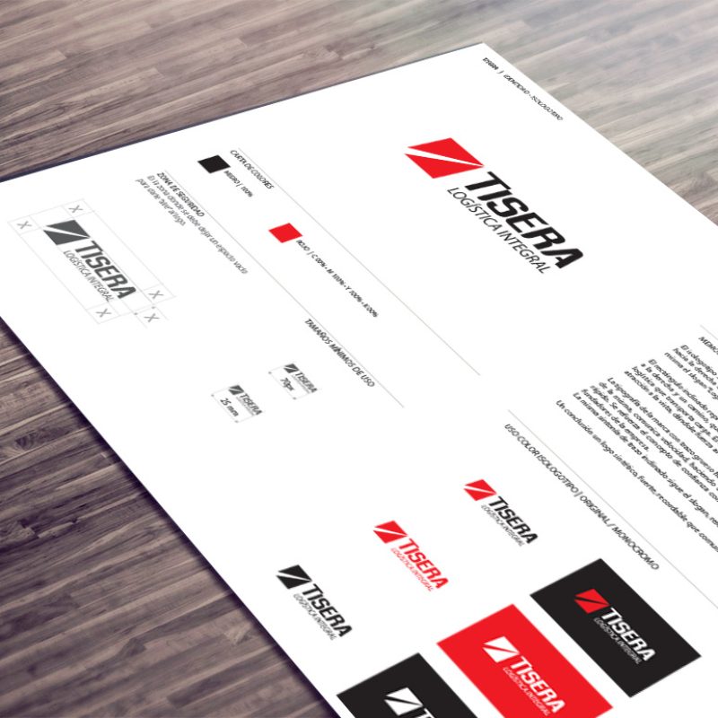 diseño de logo logistica